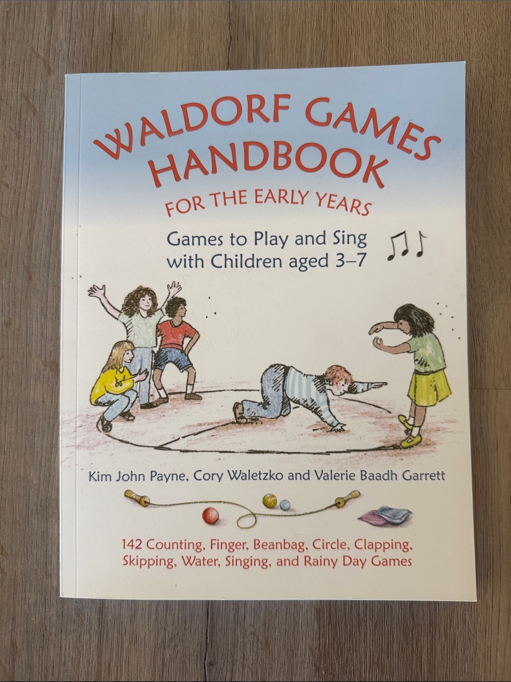 Waldorf Games Handbook for the Early Years - Cream Cover